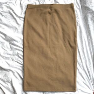 Beige / nude / tan skirt size m / medium